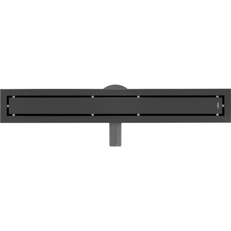 Mexen Flat 360° M13 rotirajući linearni odvod 2u1 70 cm, crni - 1710070-40