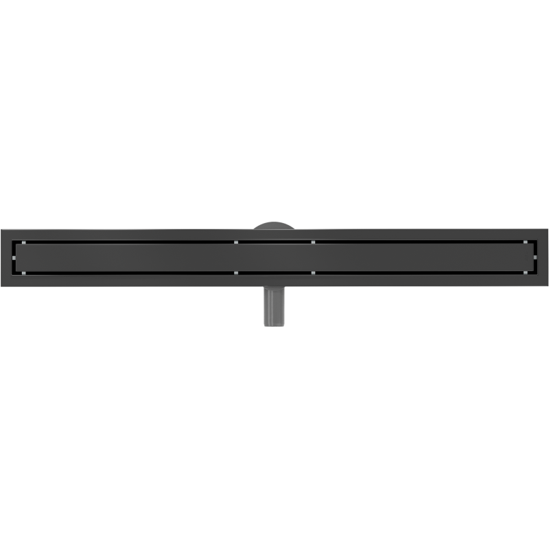 Mexen Flat 360° M13 draaibare lineaire afvoer 2-in-1 80 cm, zwart - 1710080-40