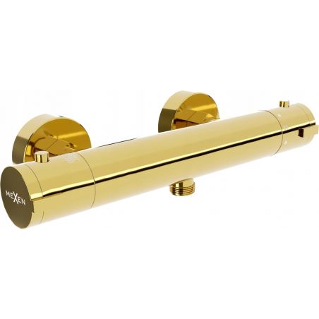 Mexen Kai grifo de ducha termostático, dorado - 77100-50