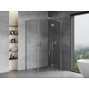Mexen Mist-H L Duo hinged shower cabin right 110 x 120 cm, transparent, chrome - 8A5L-110L-120P-01-00