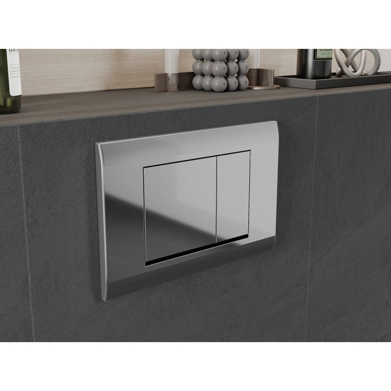 Mexen Fenix 01 bouton de chasse, chrome brillant - 600101