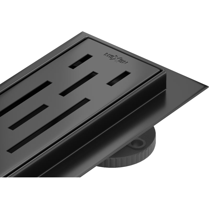 Mexen Flat 360° M01 Rotating Linear Drain 60 cm, Black - 1720060-40