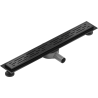 Mexen Flat 360° M01 Rotating Linear Drain 60 cm, Black - 1720060-40