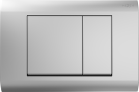 Mexen Fenix 01 spoelknop, mat chroom - 600102