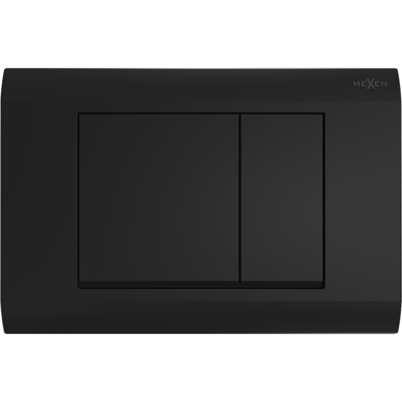 Mexen Fenix 01 spoelknop, zwart mat - 600103