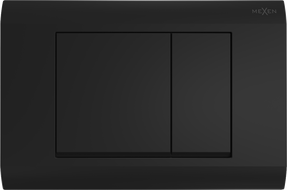 Bouton de chasse Mexen Fenix 01, noir mat - 600103