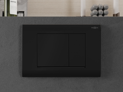 Mexen Fenix 01 pulsante di scarico, nero opaco - 600103