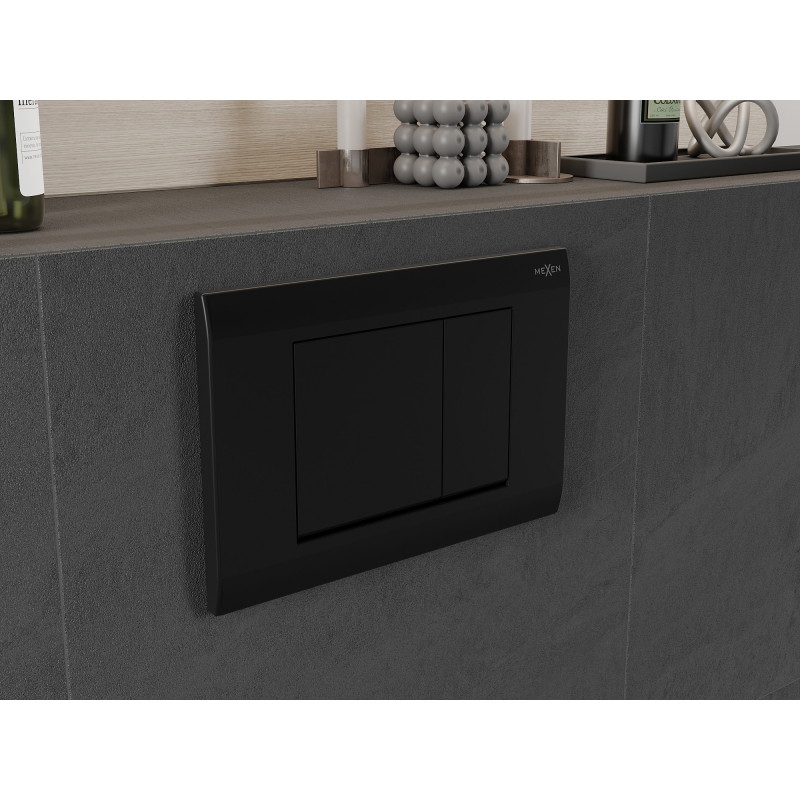 Mexen Fenix 01 loputusnupp, must matt - 600103