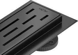 Mexen Flat 360° M01 Swivel Linear Drain 100 cm, Black - 1720100-40