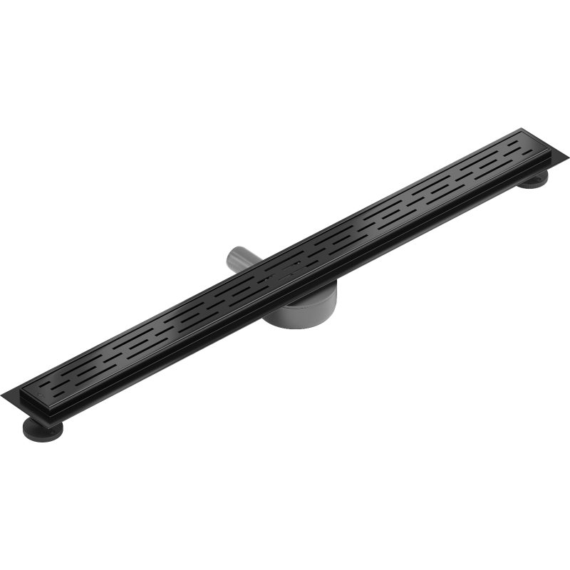 Mexen Flat 360° M01 siphon linéaire rotatif 100 cm, noir - 1720100-40