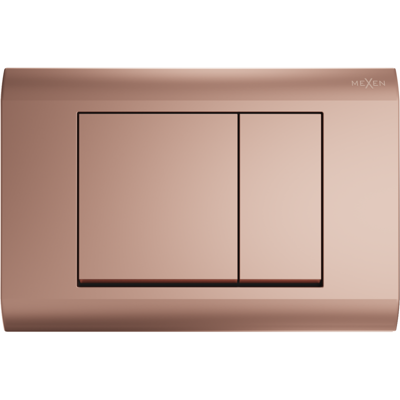 Mexen Fenix 01 pulsante di scarico, oro rosa - 600105