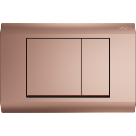 Mexen Fenix 01 flush button, rose gold - 600105