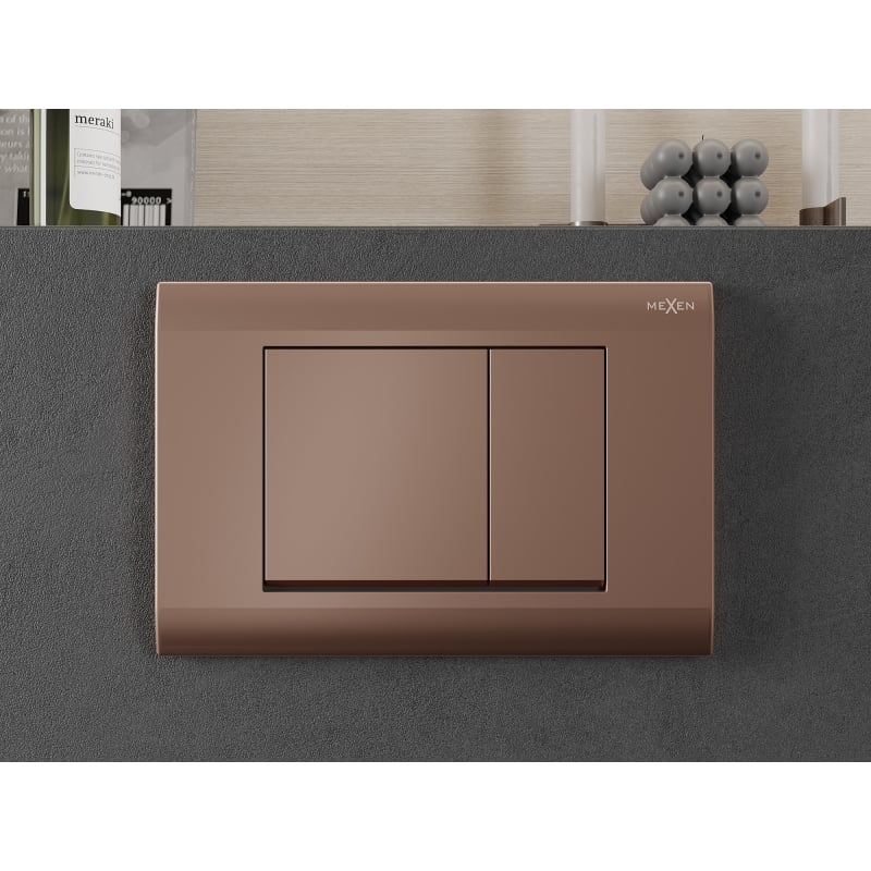 Mexen Fenix 01 loputusnupp, roosa kuld - 600105