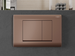 Mexen Fenix 01 pulsante di scarico, oro rosa - 600105