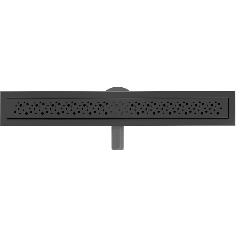 Mexen Flat 360° M12 50 cm Rotating Linear Drain, Black - 1721050-40