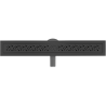 Mexen Flat 360° M12 50 cm Rotating Linear Drain, Black - 1721050-40