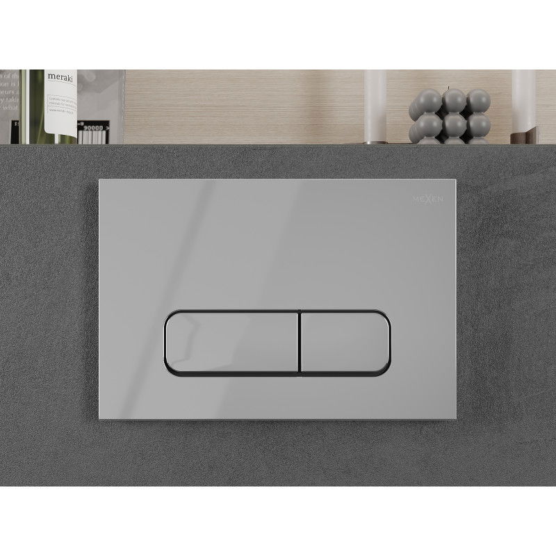 Mexen Fenix 02 spolierknapp, blank krom - 600201