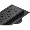 Mexen Flat 360° M12 Rotating Linear Drain 70 cm, Black - 1721070-40
