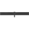 Mexen Flat 360° M12 80 cm Rotating Linear Drain, Black - 1721080-40