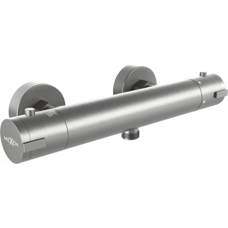 Mexen Kai thermostatic shower mixer, graphite - 77100-66