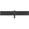 Mexen Flat 360° M18 draaibare lineaire afvoer 50 cm, zwart - 1723050-40