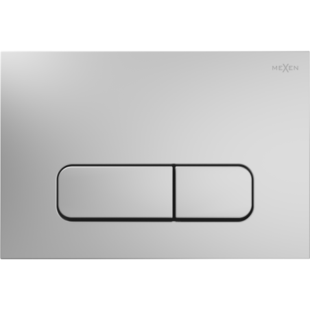 Mexen Fenix 02 bouton de chasse d'eau, chrome mat - 600202