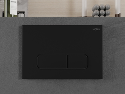 Mexen Fenix 02 noskalošanas poga, matēta melna - 600203