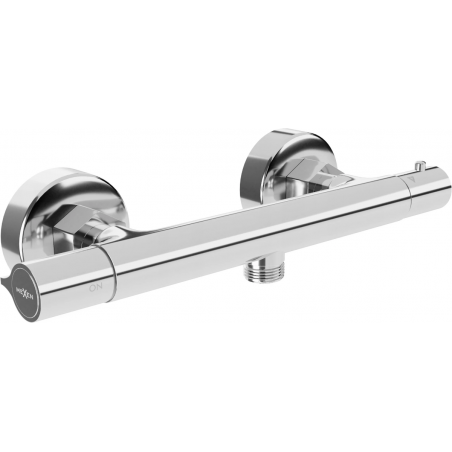Mexen Slim termostatisk duschblandare, krom - 77105-00