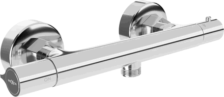 Mexen Slim termostatska tuš baterija, krom - 77105-00