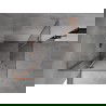 Mexen Mist-H L Duo Duschkabine, aufklappbar, 90 x 90 cm, transparent, gebürstetes Kupfer - 8A5L-090L-090P-65-00