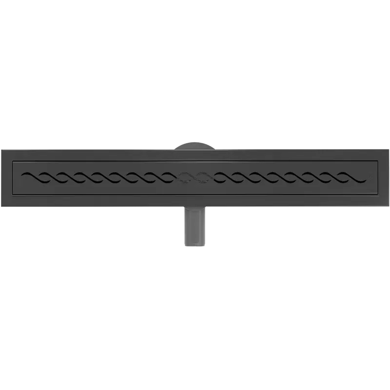 Mexen Flat 360° M18 drehbarer Linienablauf 70 cm, schwarz - 1723070-40