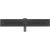 Mexen Flat 360° M18 drehbarer Linienablauf 70 cm, schwarz - 1723070-40