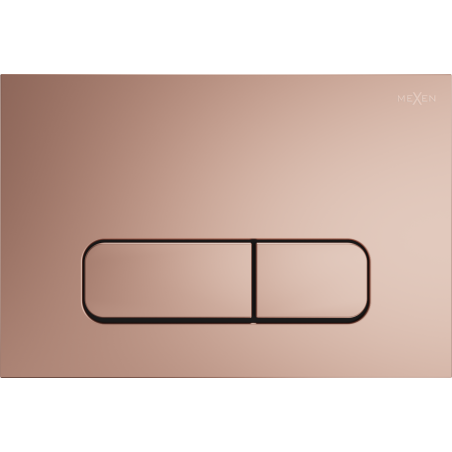 Mexen Fenix 02 flush button, rose gold - 600205