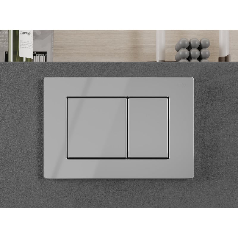 Mexen Fenix 03 flush button, shiny chrome - 600311