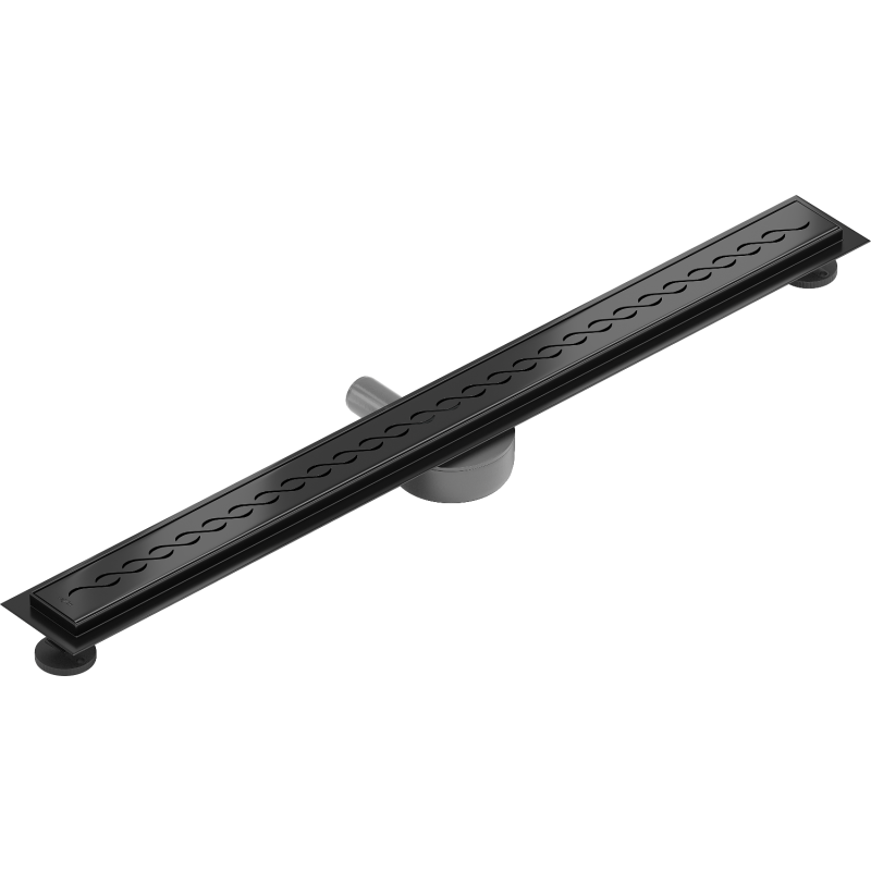 Mexen Flat 360° M18 drehbare Duschrinne 90 cm, schwarz - 1723090-40