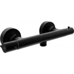 Mexen Slim termostatyczna bateria prysznicowa, czarna - 77105-70