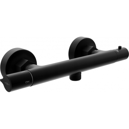 Mexen Slim miscelatore termostatico per doccia, nero - 77105-70