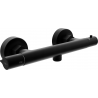 Mexen Slim thermostatesche Duschbatterie, schwaarz - 77105-70
