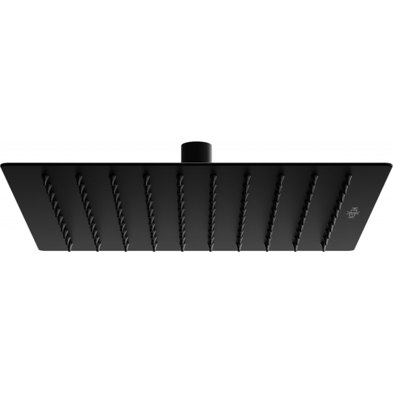 Mexen Slim dušas galva 25 x 25 cm, melna - 79125-70
