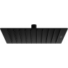 Mexen Slim Shower Head 25 x 25 cm, Black - 79125-70