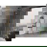Mexen Mist-H L Duo cabine de douche pivotante 90 x 120 cm, transparent, cuivre brossé - 8A5L-090L-120P-65-00