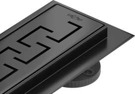 Mexen Flat 360° M15 ralo linear rotativo 90 cm, preto - 1724090-40