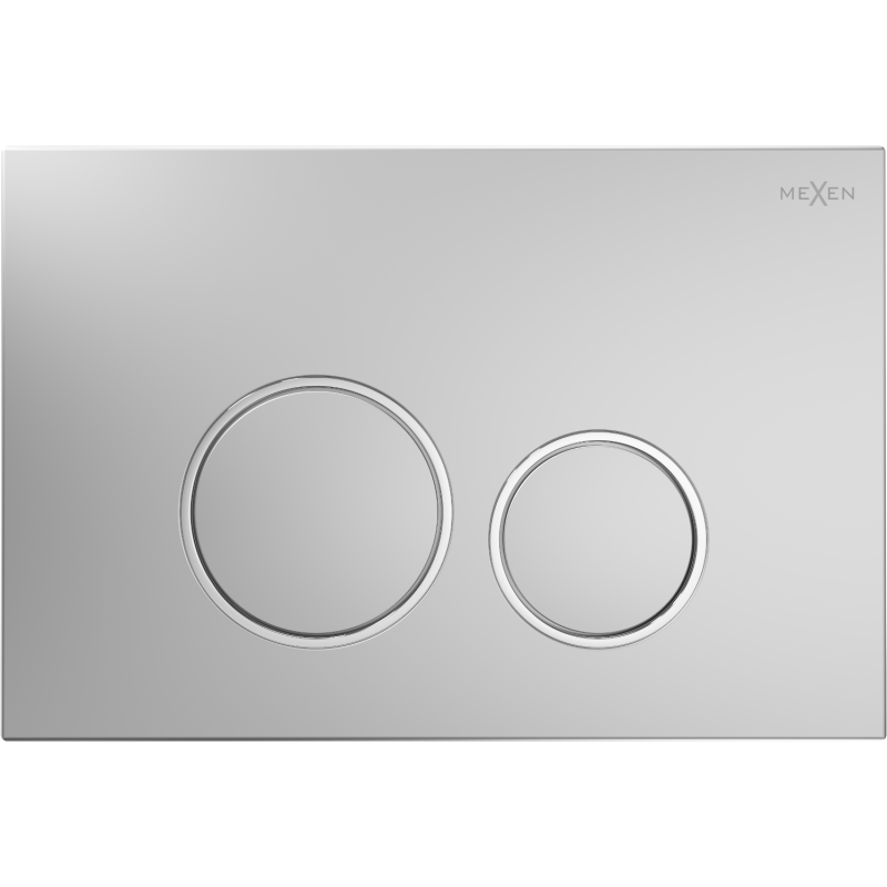 Mexen Fenix 05  flush button, matt chrome - 600502