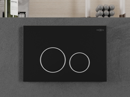 Mexen Fenix 05  Izplakovalni gumb, črna mat - 600503