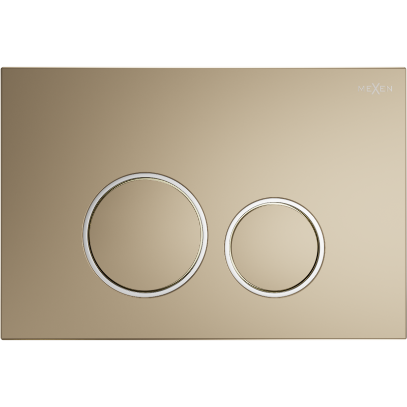 Mexen Fenix 05  spolningsknapp, gyllene champagne - 600504