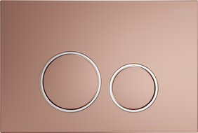 Mexen Fenix 05  tipkalo za ispiranje, ružičasto zlato - 600505