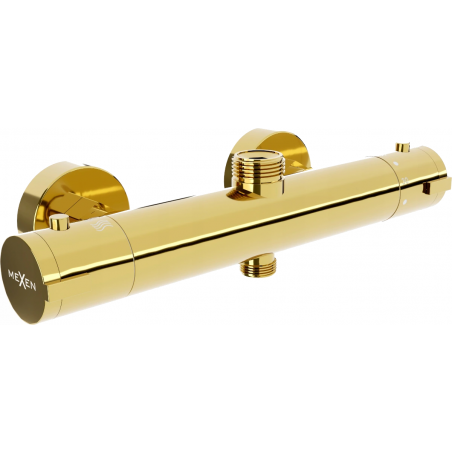 Mexen Kai thermostatische douchekraan, goud - 77150-50