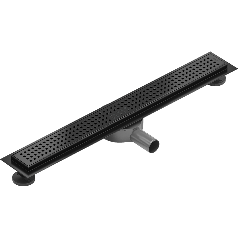 Mexen Flat 360° M08 60 cm Swivel Linear Drain, Black - 1725060-40