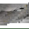 Mexen Mist-H L Duo Duschkabine, drehbar, 120 x 70 cm, transparent, gold - 8A5L-120L-070P-50-00