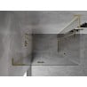 Mexen Mist-H L Duo Duschkabine schwenkbar 85 x 75 cm, transparent, gold - 8A5L-085L-075P-50-00